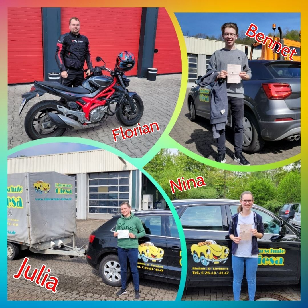 26.04.2022: Unsere neuen Führerscheininhaber vom Niederrhein 26.04.2022: Unsere neuen Führerscheininhaber vom Niederrhein