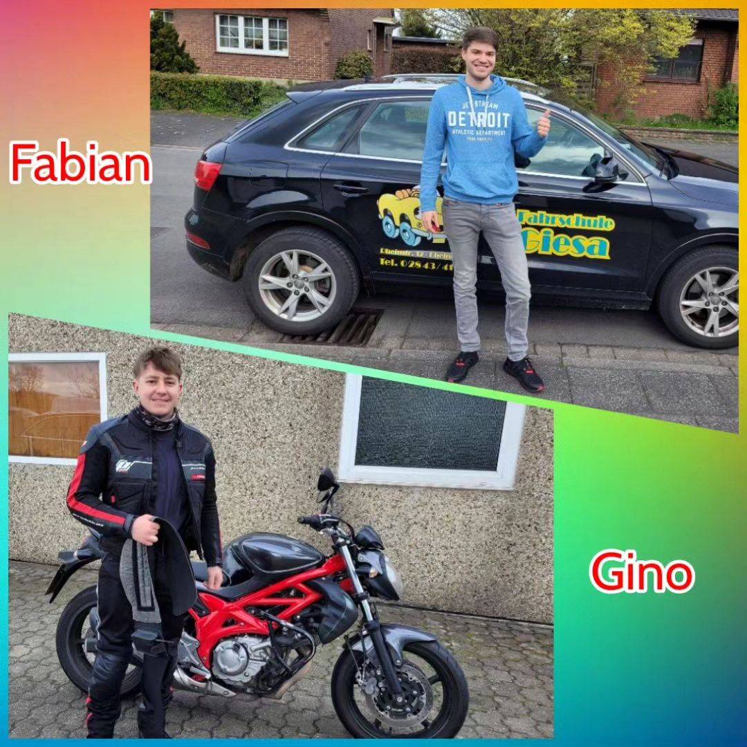 26.04.2023: Unsere neuen Führerscheininhaber vom Niederrhein