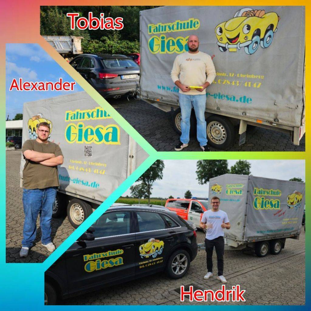 09.08.2023: Unsere neuen Führerscheininhaber vom Niederrhein 09.08.2023: Unsere neuen Führerscheininhaber vom Niederrhein