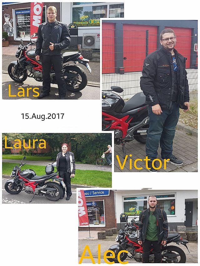 Führerscheinneulinge Ricarda & Dennis