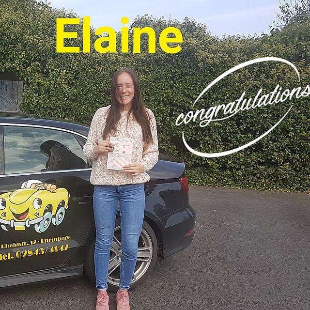 Führerscheinneulinge Elaine