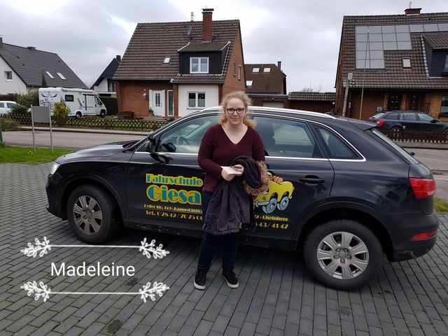 Führerscheinneuling Madeleine