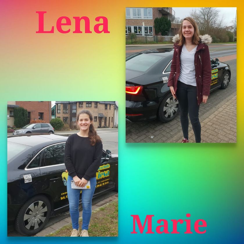 Führerscheinneuling Lena & Marie