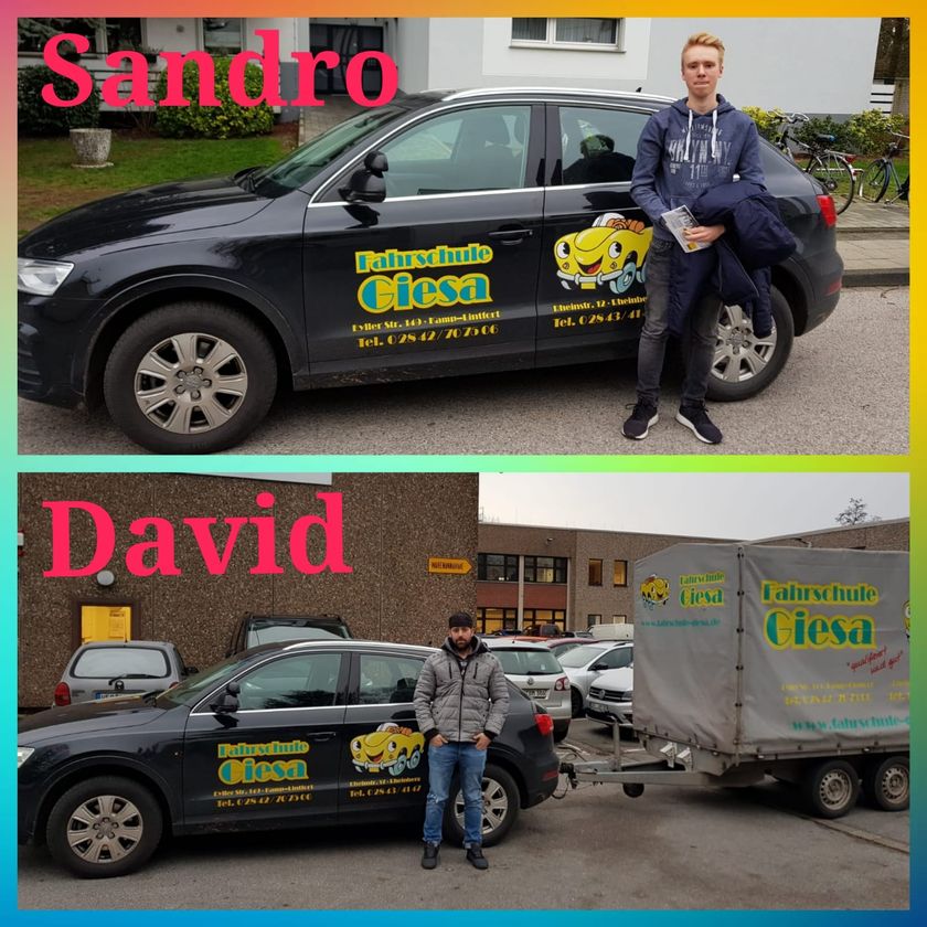 Führerscheinneuling Sandro & David