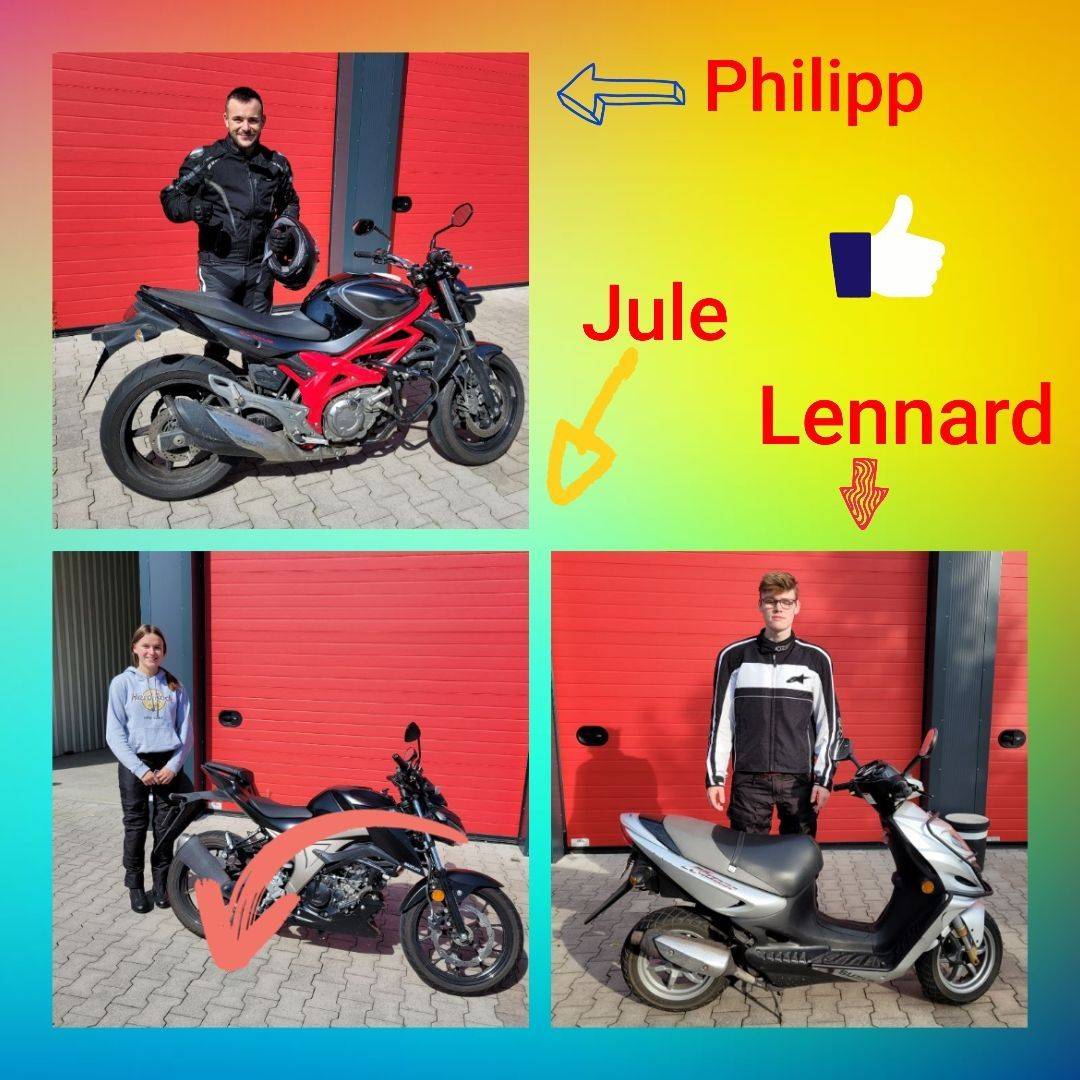 08.09.2021: Unsere neuen Führerscheininhaber vom Niederrhein 08.09.2021: Unsere neuen Führerscheininhaber vom Niederrhein