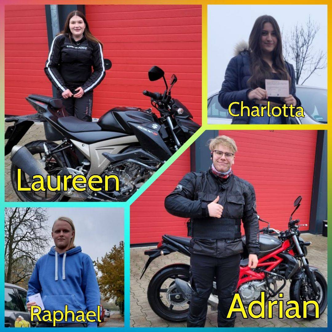 23.11.2021: Unsere neuen Führerscheininhaber vom Niederrhein 23.11.2021: Unsere neuen Führerscheininhaber vom Niederrhein